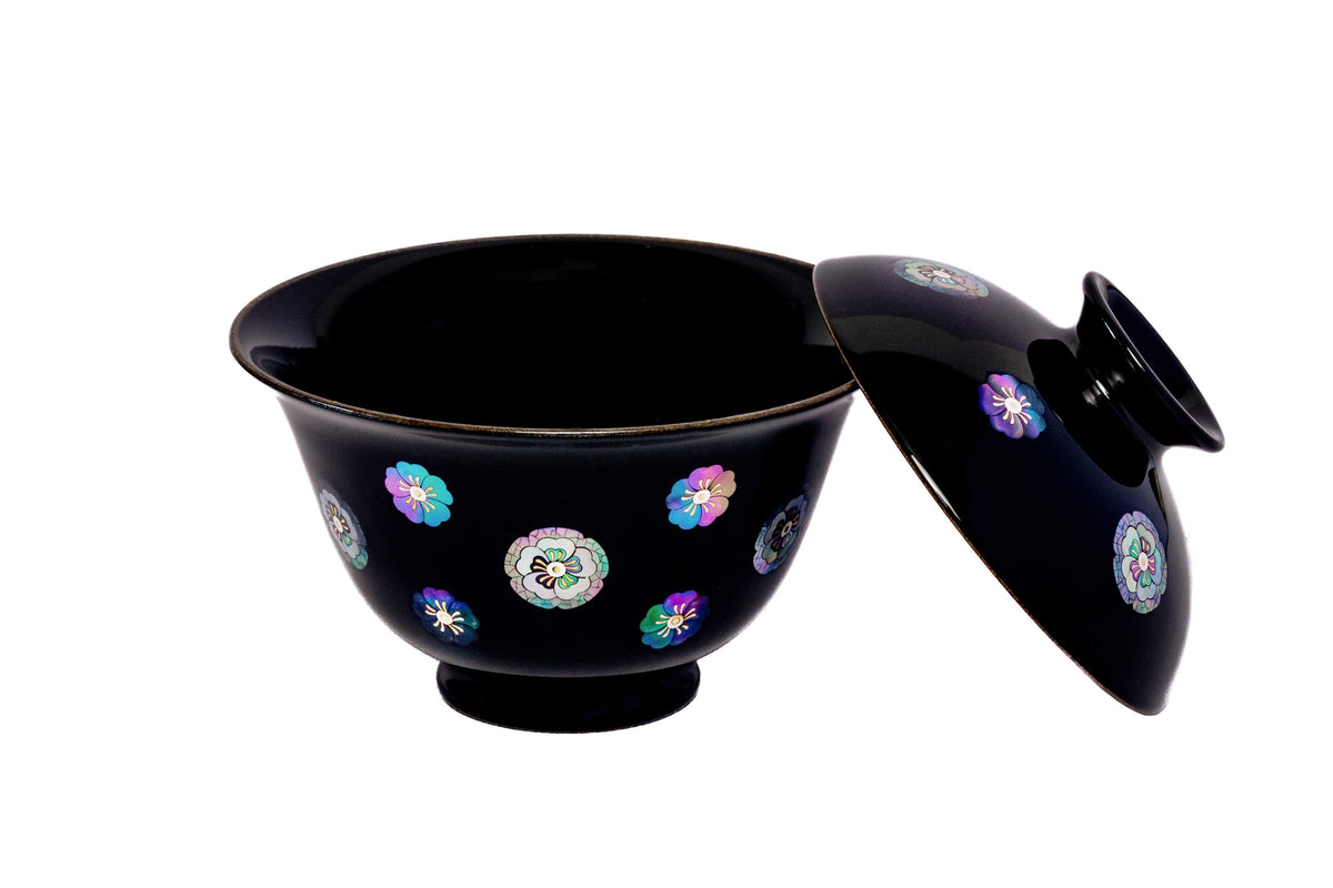 Dunhuang Baoxiang Flower Gaiwan open detail